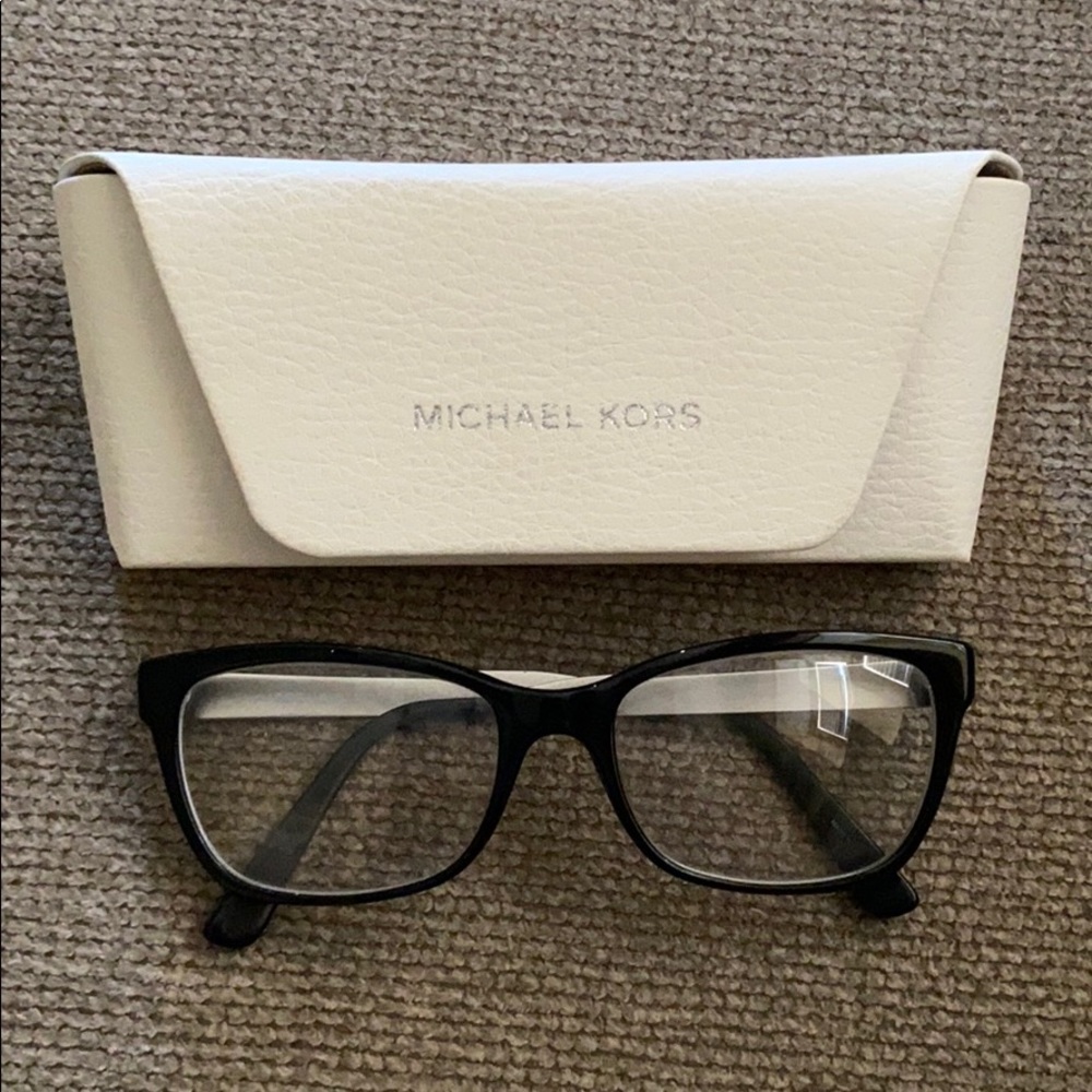 Michael Kors Marseilles Glasses in Black/Silver